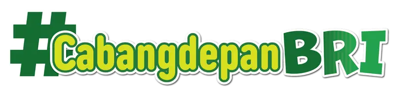 Logo hashtag Cabang Depan BRI