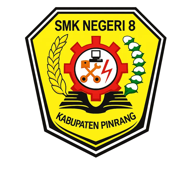 Logo SMKN 8 Pinrang